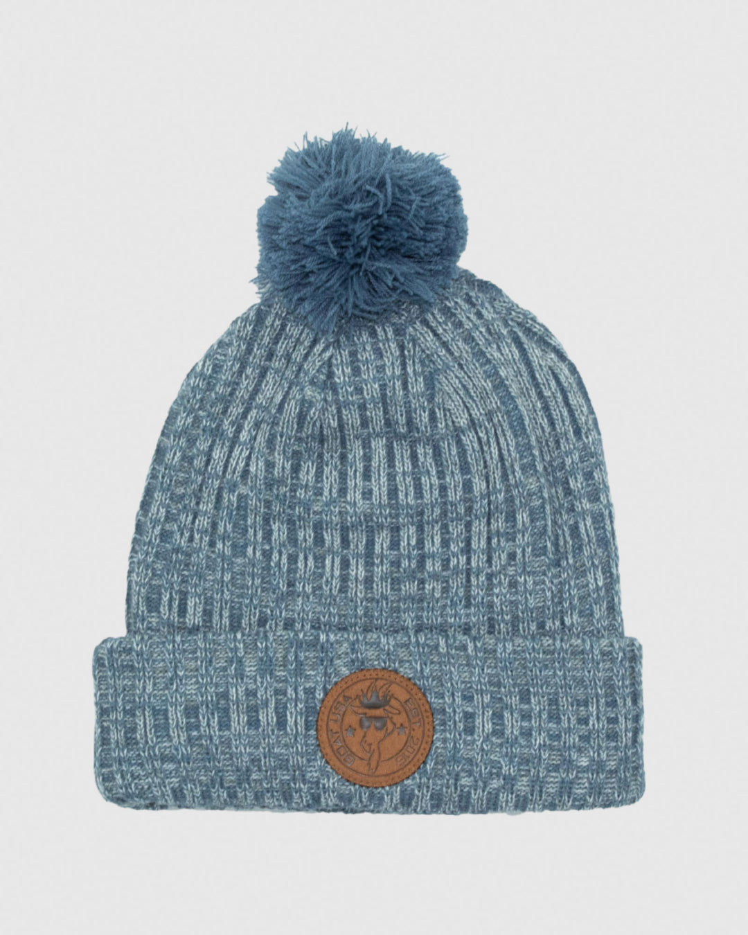 Front of slate Tailgate Winter Hat#color_slate